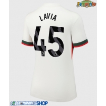 Maglie da calcio Chelsea Romeo Lavia #45 Seconda Maglia Femminile 2025-26 Manica Corta